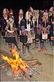 Cérémonie de bienvenue dans le village d'Arpha. (10)
