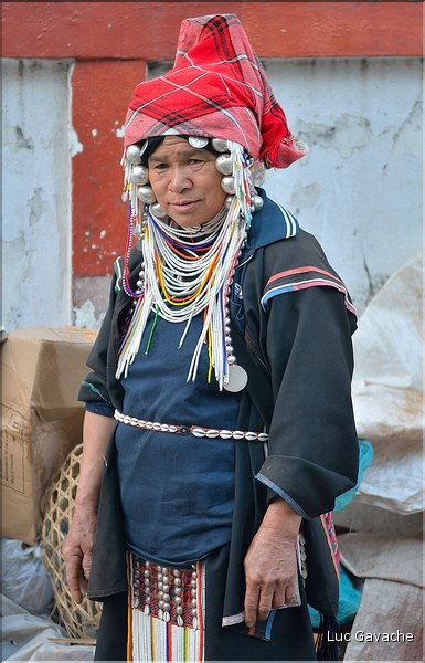 L'ethnie Akha est originaire du Laos et du sud de la Chine (Yunnan)  - Village d'Arpha. (8)