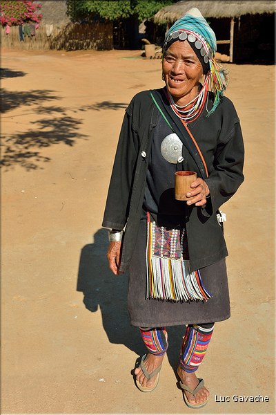 L'ethnie Akha est originaire du Laos et du sud de la Chine (Yunnan)  - Village d'Arpha. (10)