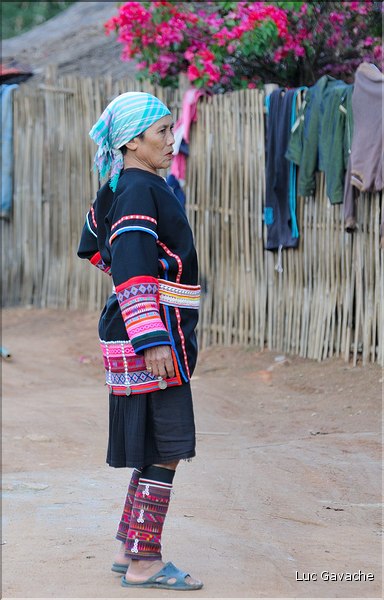 L'ethnie Akha est originaire du Laos et du sud de la Chine (Yunnan)  - Village d'Arpha. (11)