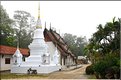 Le temple bouddhiste de Wat Pratupong de Lampang au petit jour. (2)