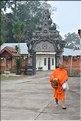 Le temple bouddhiste de Wat Pratupong de Lampang au petit jour. (13)