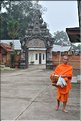 Le temple bouddhiste de Wat Pratupong de Lampang au petit jour. (14)