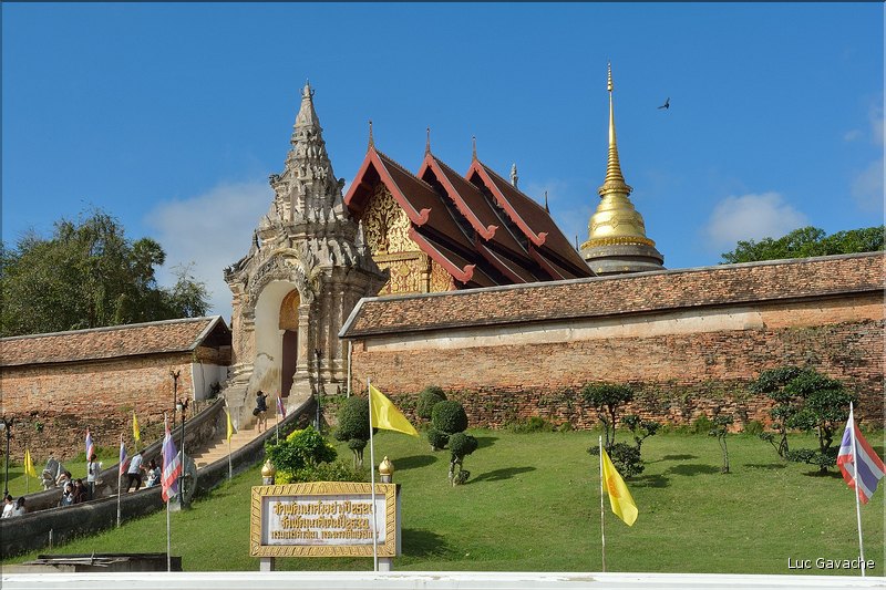 Les temples bouddhistes de Phra That Lampang Luang datent pour certains du XV ème siècle. (1)