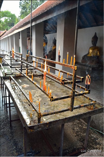 Le temple Bouddhiste principale de Phayao abrite un immense bouddha assis doré à l'or fin. (6)