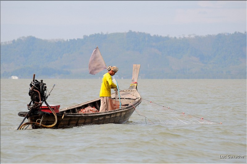 Les pêcheurs du village lacustre de Ko Panyee. (4)