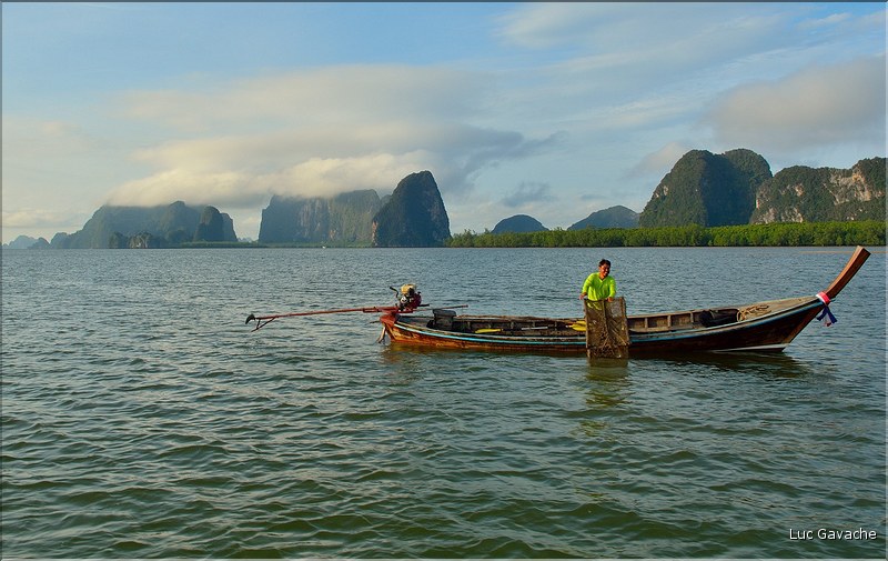 Les pêcheurs du village lacustre de Ko Panyee. (8)