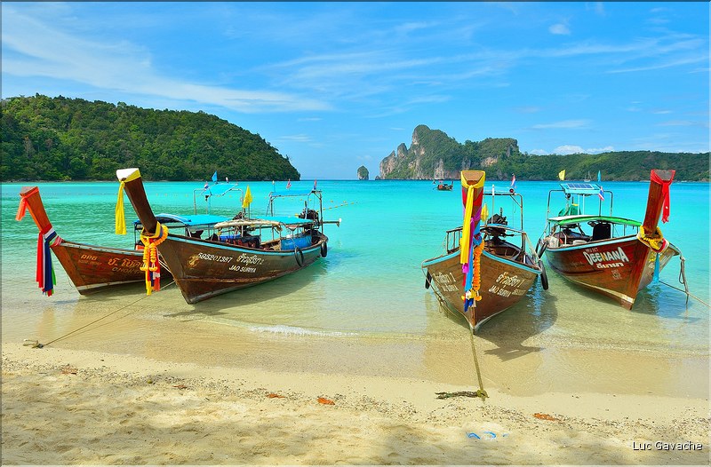 Baie de Ao Loh Dalum sur l'île de Ko Phi Phi Don. (11)