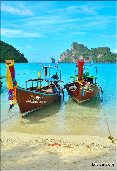 Baie de Ao Loh Dalum sur l'île de Ko Phi Phi Don. (12)