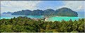 Baies de Ao Loh Dalum à gauche et de Tonsai à droite - Ko Phi Phi Don view Point. (1)