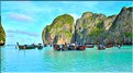 La célèbre plage de Maya bay de l'île Phi Phi Ley. (3)