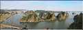 3 La baie d'Halong vu du Mont Bai Tho ou Mont du Poème. (1)