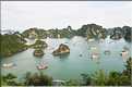 6 L'île de Ti Tôp, au cur de la Baie d'Halong, est l'une des rares à être accostable. (12)