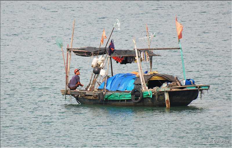 9 La baie d'Halong est composée de près de 2.000 îles sillonnées par des bateaux de pêcheurs, etc. (5)