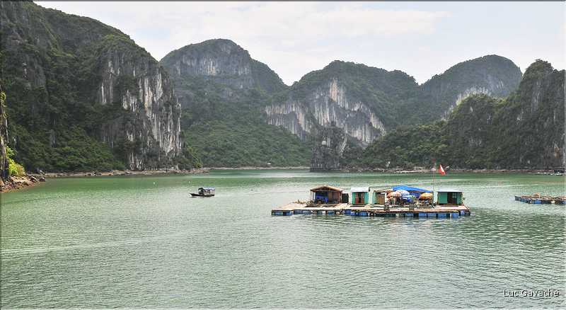 9 La baie d'Halong est composée de près de 2.000 îles sillonnées par des bateaux de pêcheurs, etc. (68)