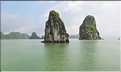 9 La baie d'Halong est composée de près de 2.000 îles sillonnées par des bateaux de pêcheurs, etc. (79)