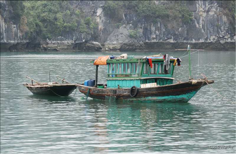 9 La baie d'Halong est composée de près de 2.000 îles sillonnées par des bateaux de pêcheurs, etc. (90)