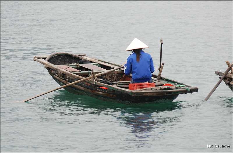 9 La baie d'Halong est composée de près de 2.000 îles sillonnées par des bateaux de pêcheurs, etc. (99)