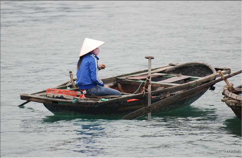 9 La baie d'Halong est composée de près de 2.000 îles sillonnées par des bateaux de pêcheurs, etc. (101)