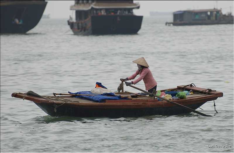 9 La baie d'Halong est composée de près de 2.000 îles sillonnées par des bateaux de pêcheurs, etc. (106)