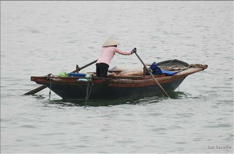9 La baie d'Halong est composée de près de 2.000 îles sillonnées par des bateaux de pêcheurs, etc. (107)