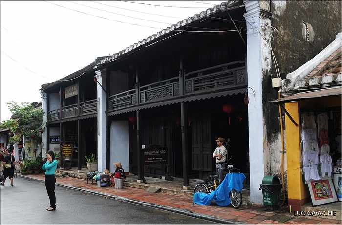 Les maisons traditionnelles de Hoi An ont différentes influences. (1)