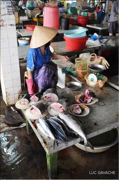 Le marché de Hoi An sous la pluie. (11)