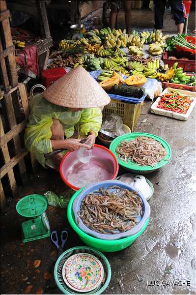 Le marché de Hoi An sous la pluie. (12)