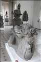 Venu d'Inde, le royaume du Champa qui s'installa au Viêtnam entre le II et le XVII ème, nous légua de magnifiques sculptures. (44)
