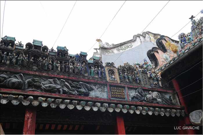 Le temple de Thien Hau fut construit au XIX ème siécle. (4)