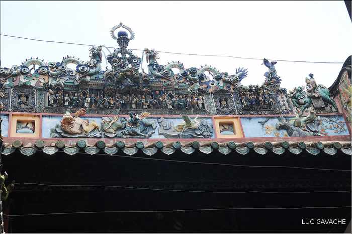 Le temple de Thien Hau fut construit au XIX ème siécle. (5)