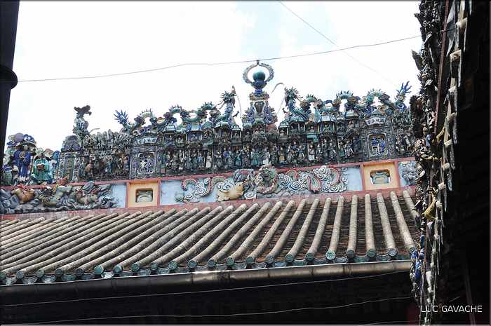 Le temple de Thien Hau fut construit au XIX ème siécle. (7)