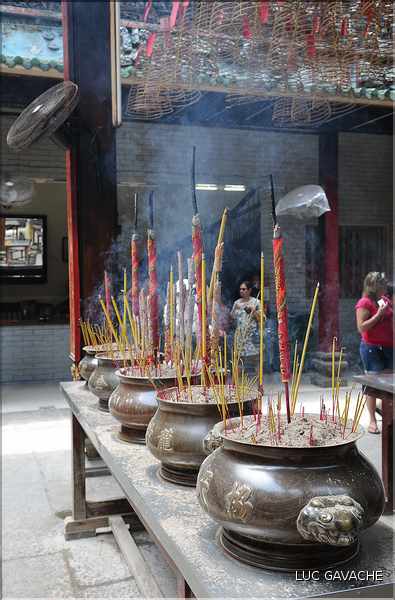 Le temple de Thien Hau fut construit au XIX ème siécle. (9)