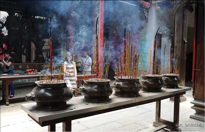 Le temple de Thien Hau fut construit au XIX ème siécle. (10)
