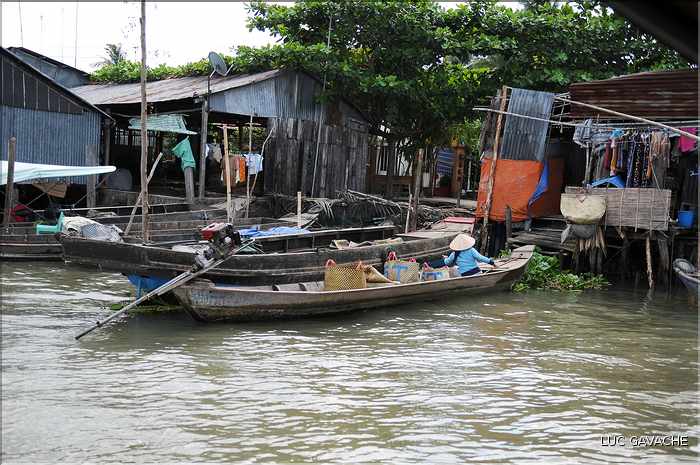 Marché flottant de gros de Cai Be. (5)