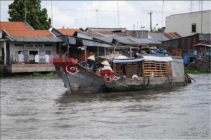 Marché flottant de gros de Cai Be. (10)