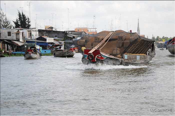 Marché flottant de gros de Cai Be. (11)