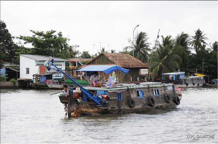 Marché flottant de gros de Cai Be. (17)