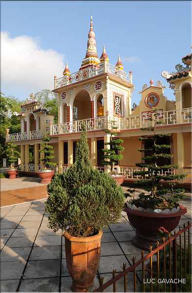 Pagode sur une des îles du delta. (2)